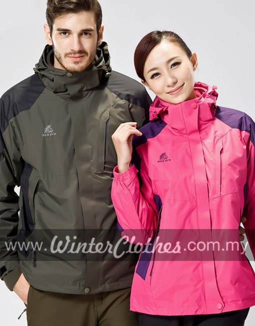 2014 New 3-in-1 Hikking Waterproof Windbreaking Venture Sporty Jacket - Winter Clothes