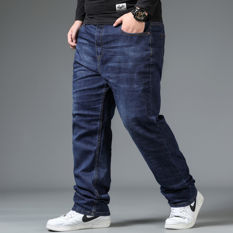 Men's Plus Size Winter Pants Extra Thick Denim Trouser With Inner ...