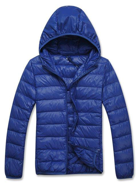 Men's Pocketable Hoodie Ultra Light Down Jacket - Winter Clothes