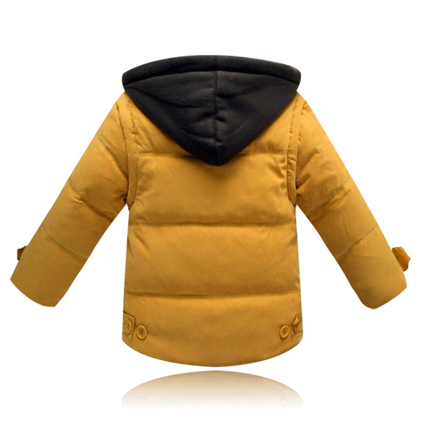 Kids Padded Winter Vest Jacket With Zipper Sleeve - Winter Clothes